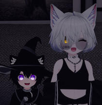 me and saii in vrchat